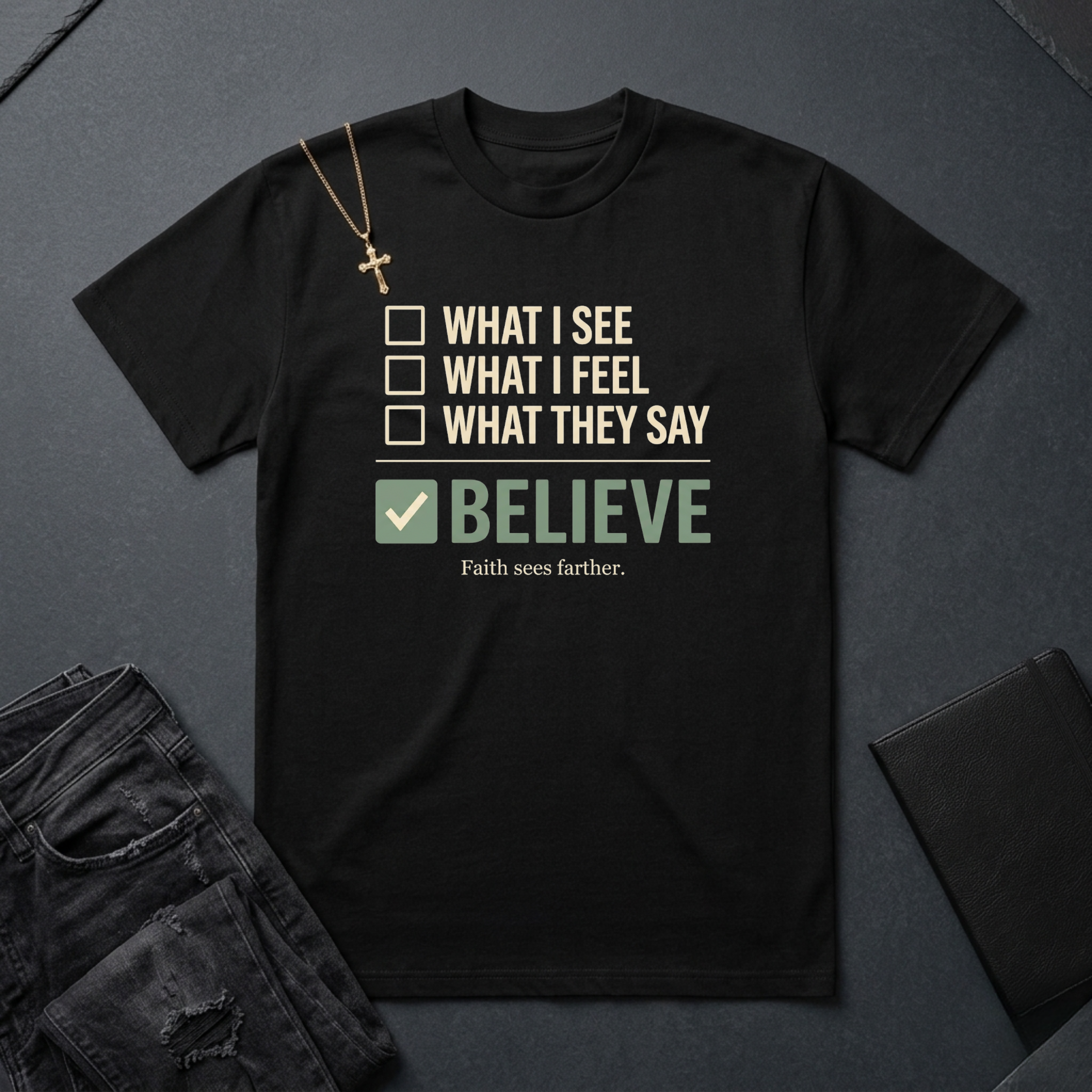 The Choice To Believe BoxTee