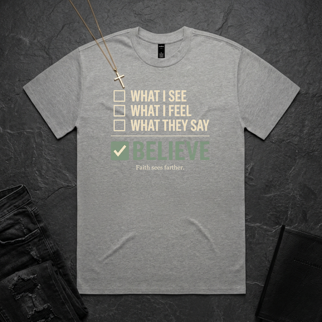 The Choice To Believe BoxTee