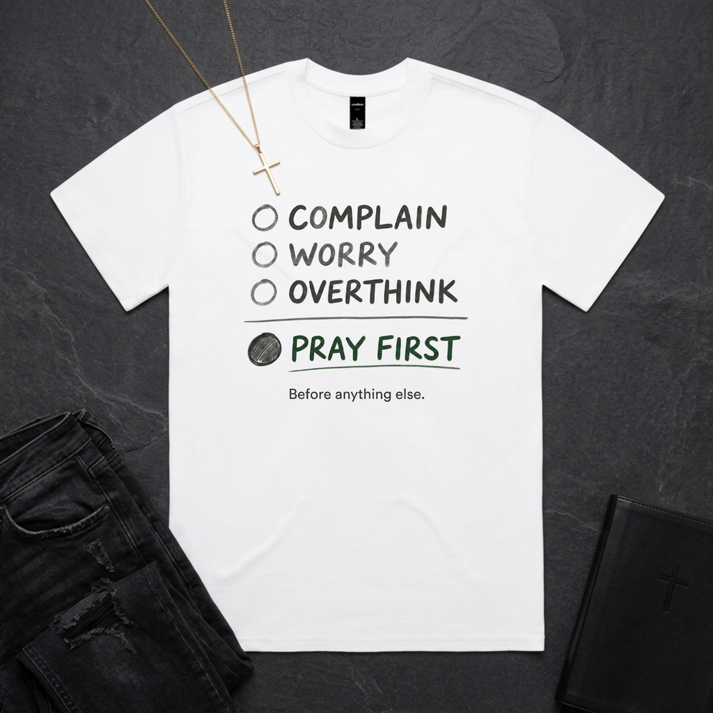 The Choice To Pray First BoxTee
