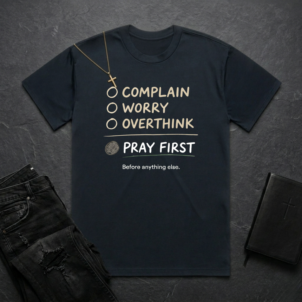 The Choice To Pray First BoxTee