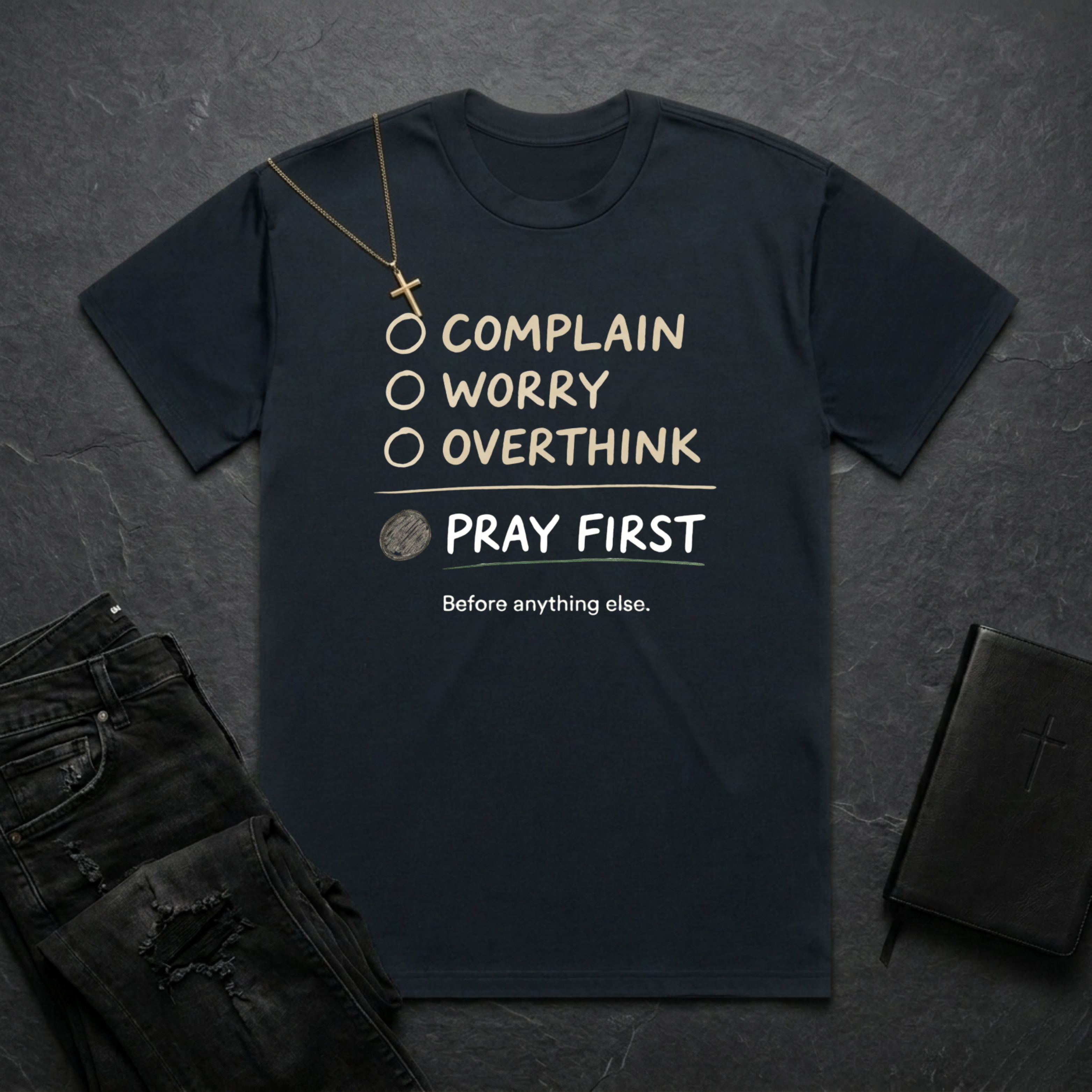 The Choice To Pray First BoxTee