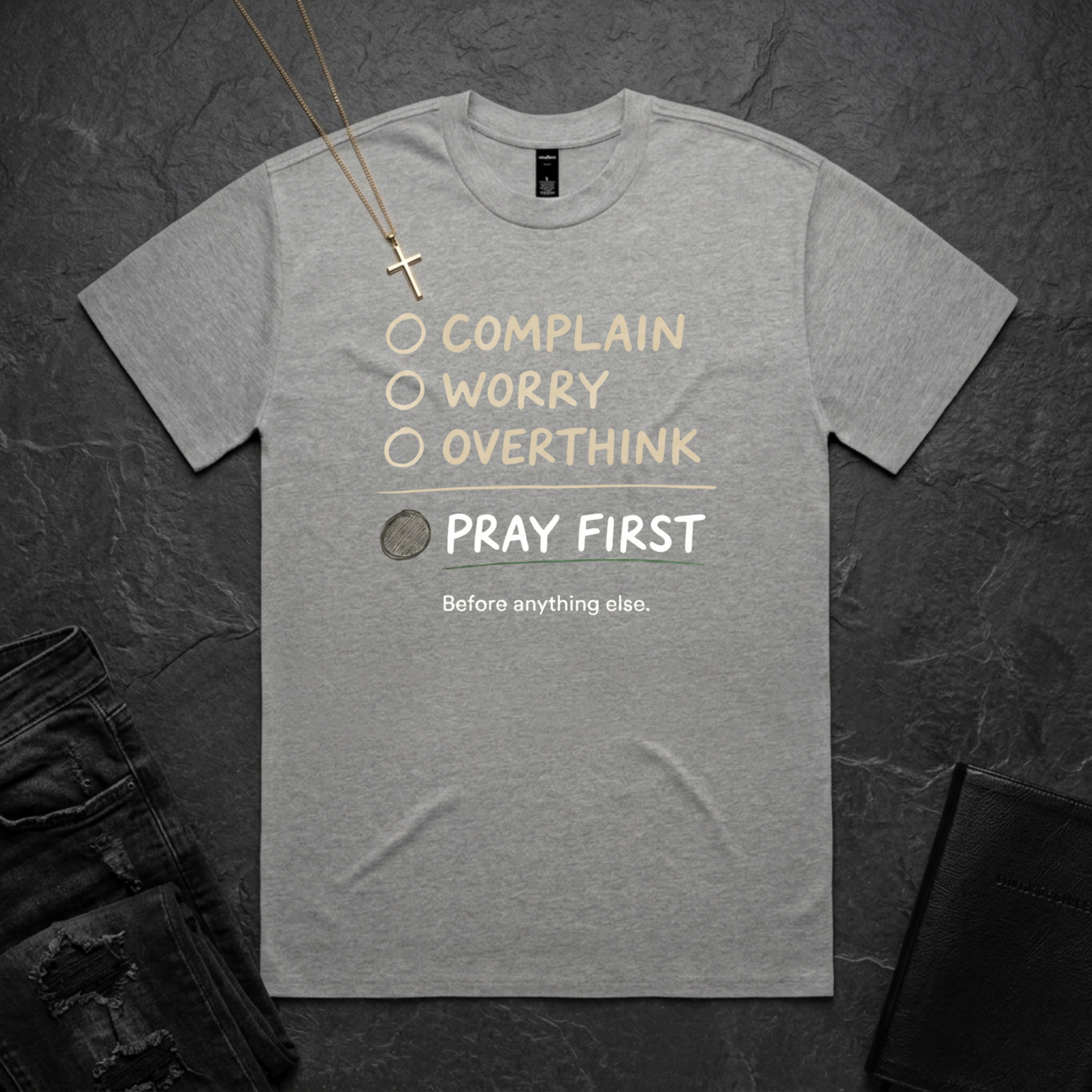 The Choice To Pray First BoxTee