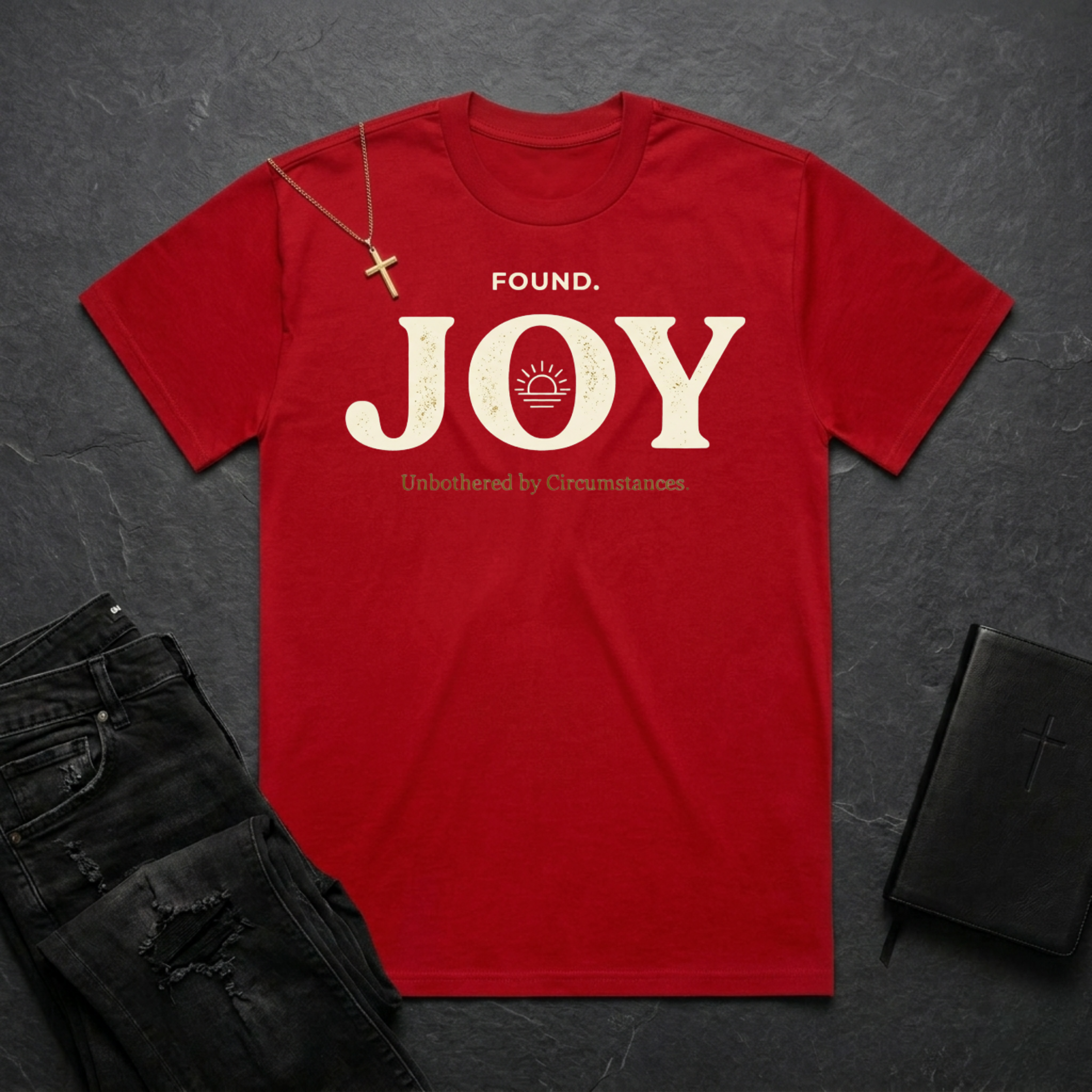 Found.Joy BoxTee