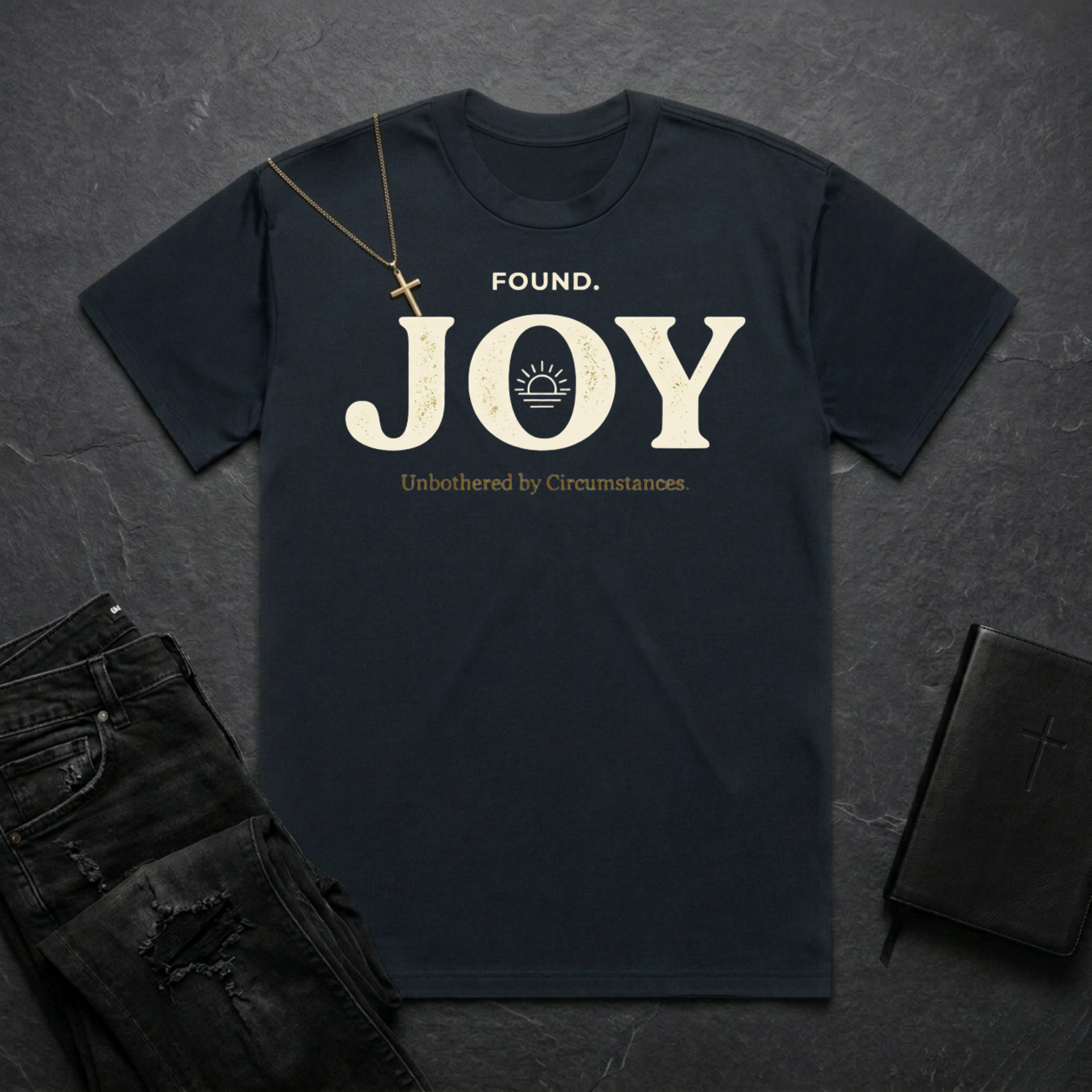Found.Joy BoxTee
