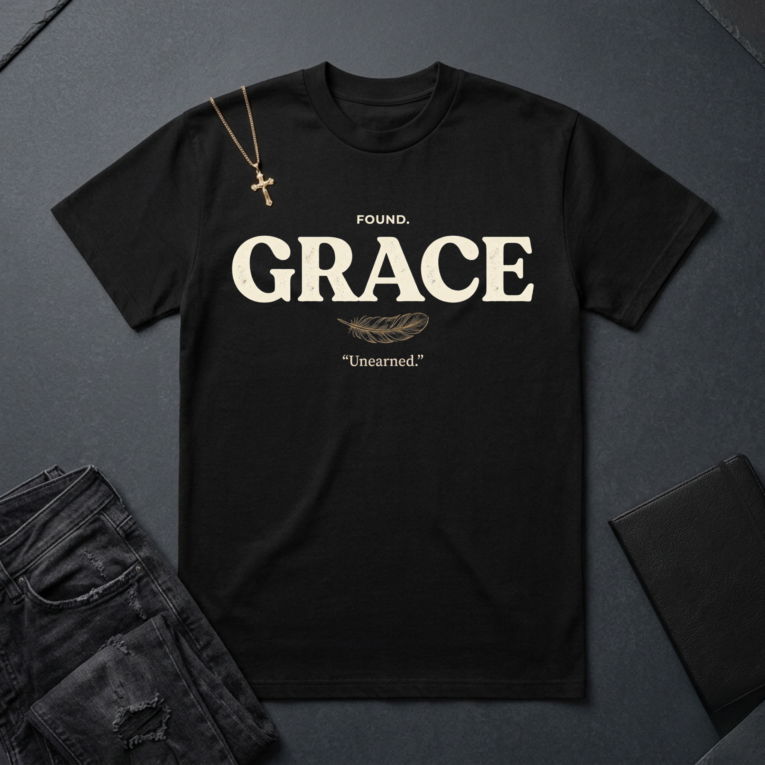 Found.Grace BoxTee