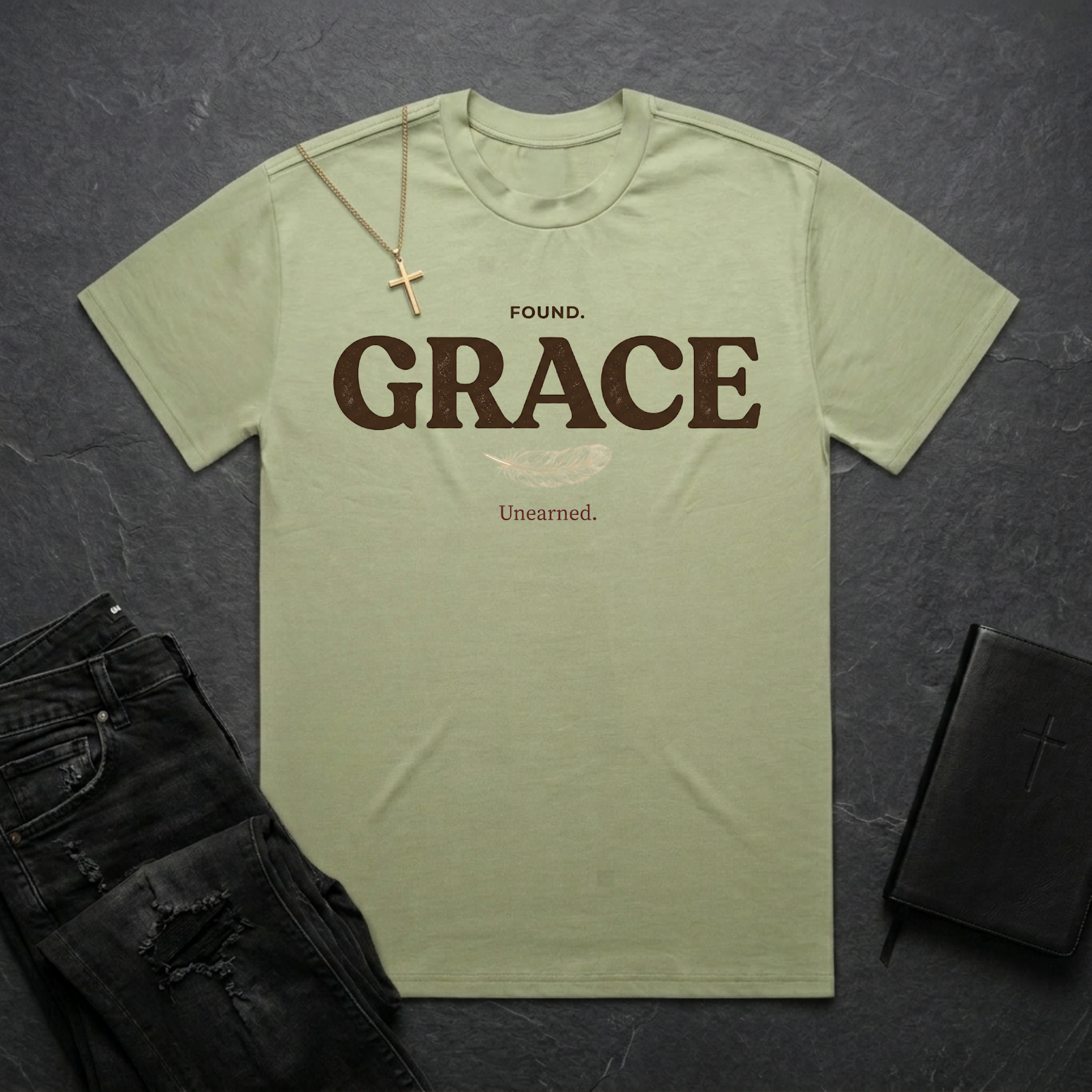 Found.Grace BoxTee