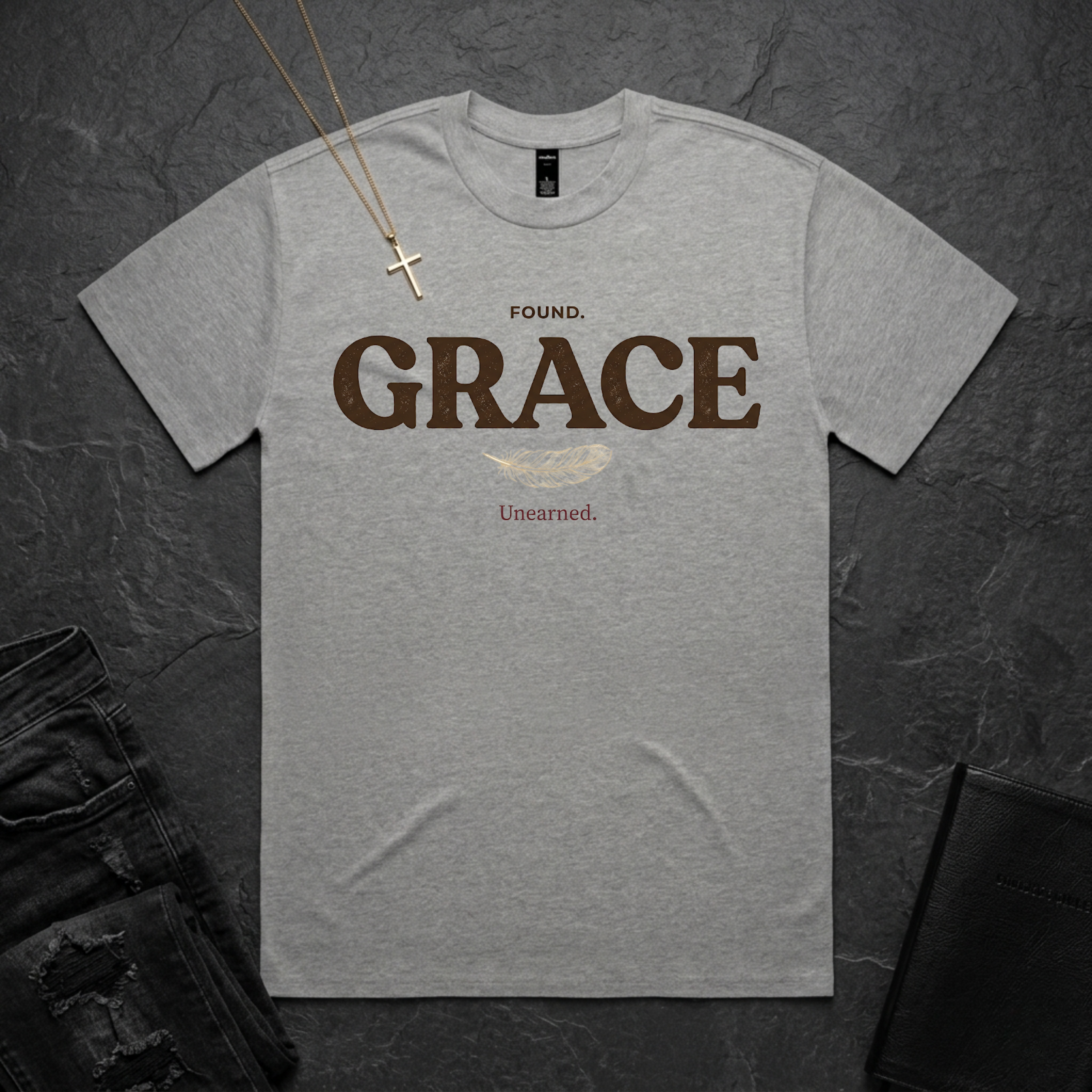 Found.Grace BoxTee