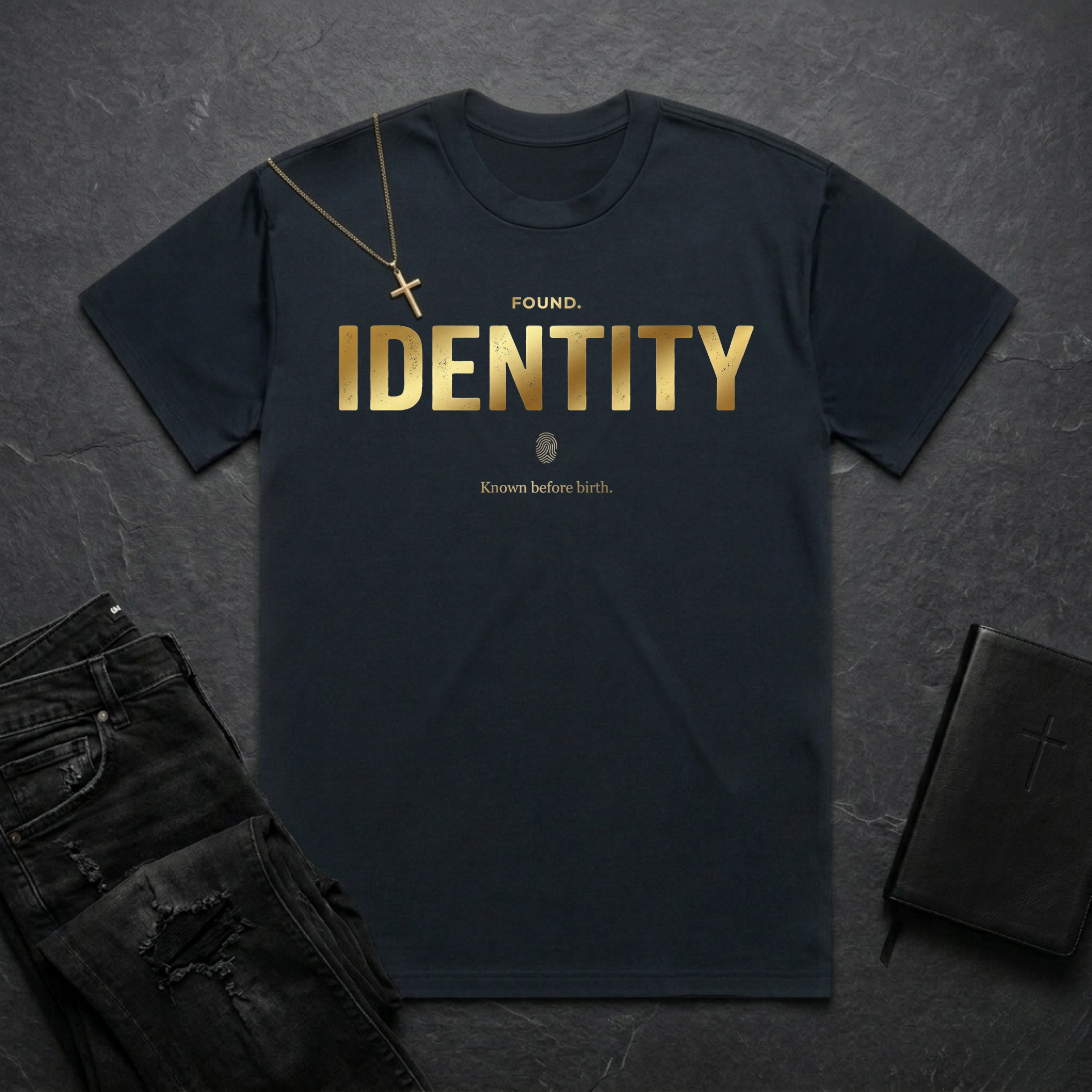 Found.Identity BoxTee