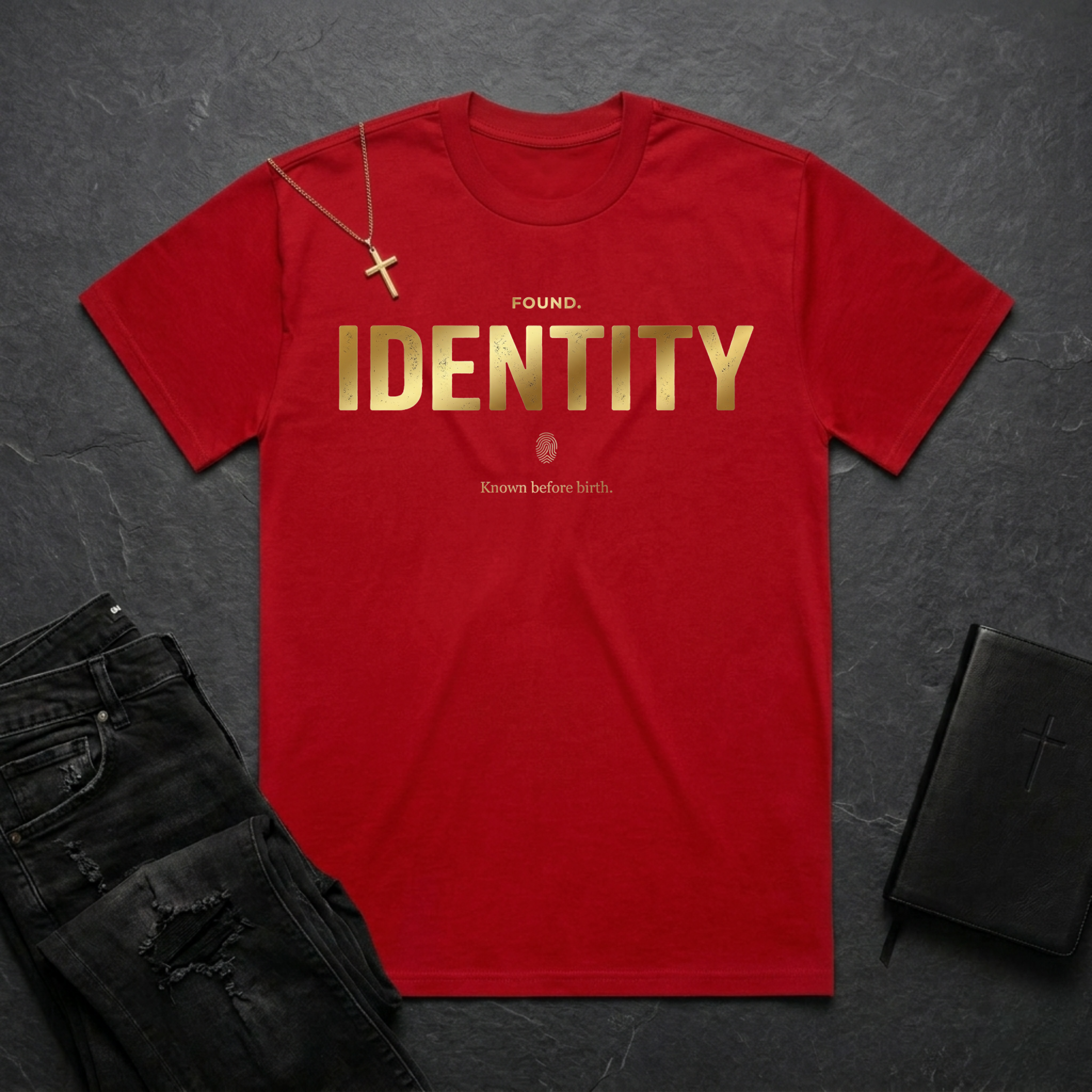 Found.Identity BoxTee