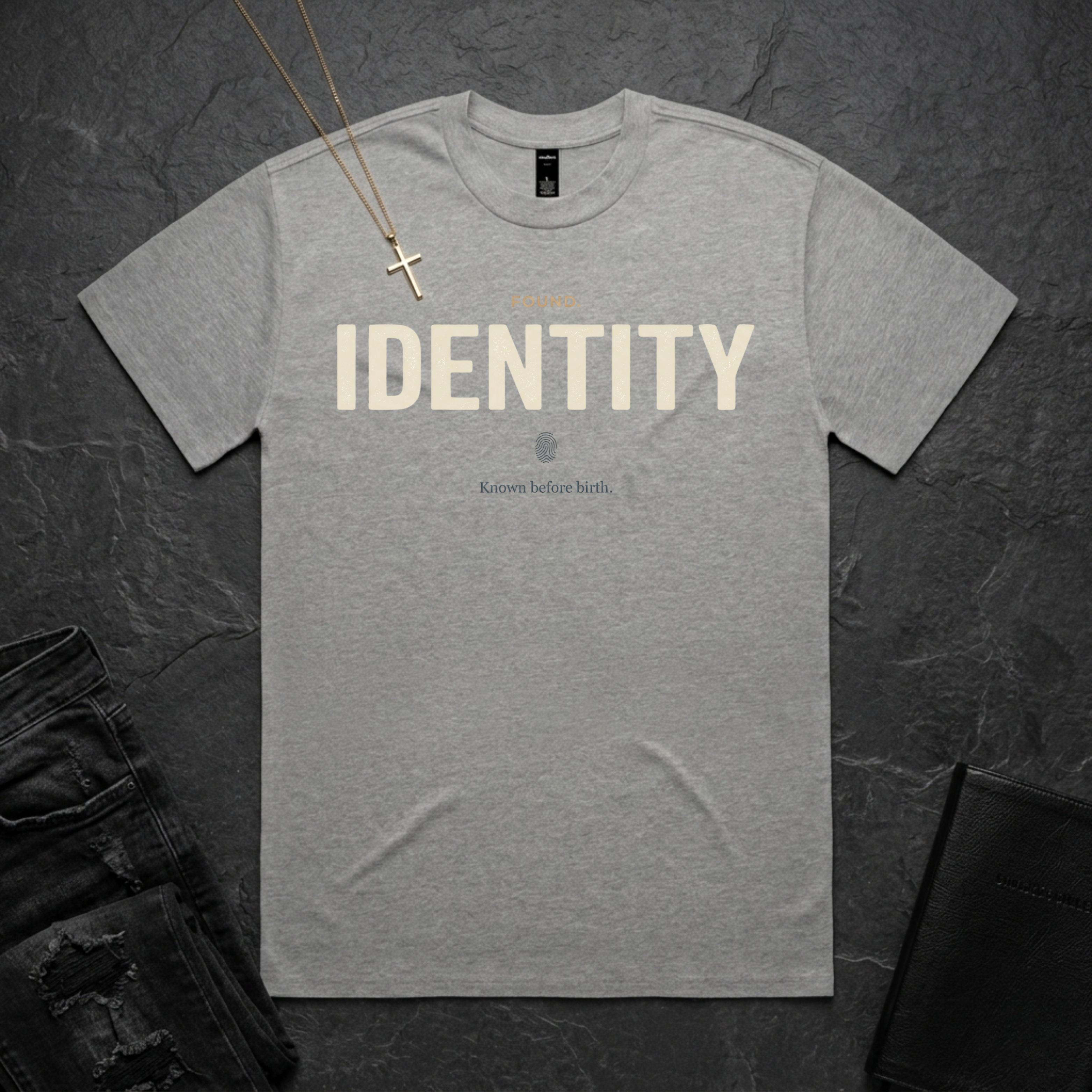 Found.Identity BoxTee