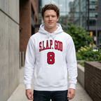 S.L.A.P. GOD White Hoodie