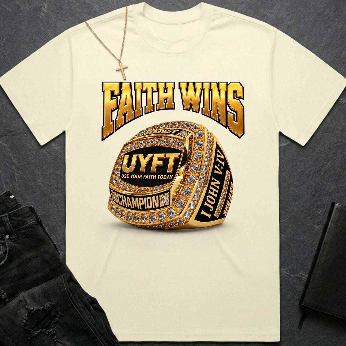 Faith Wins Championship BoxTee