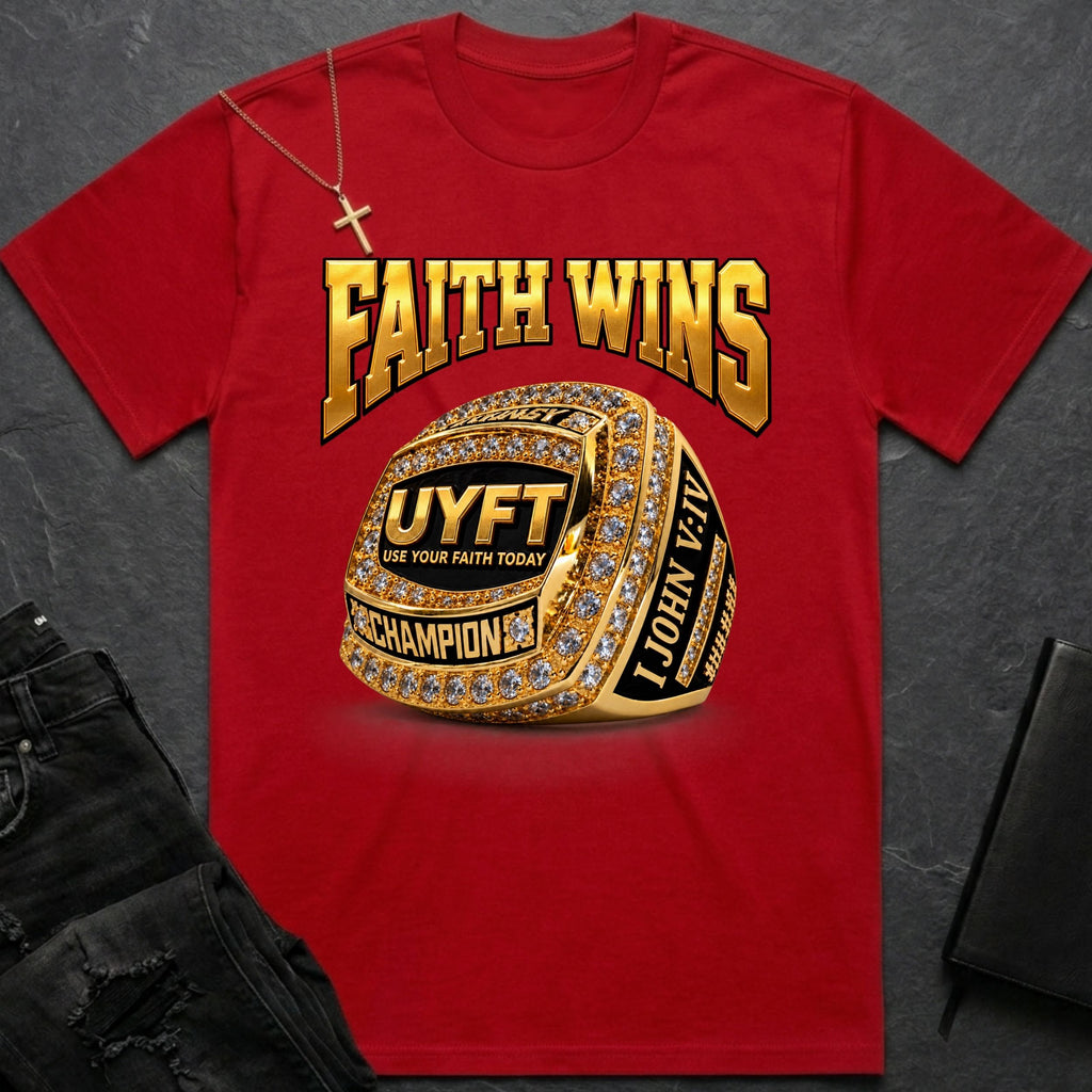 Faith Wins Championship BoxTee