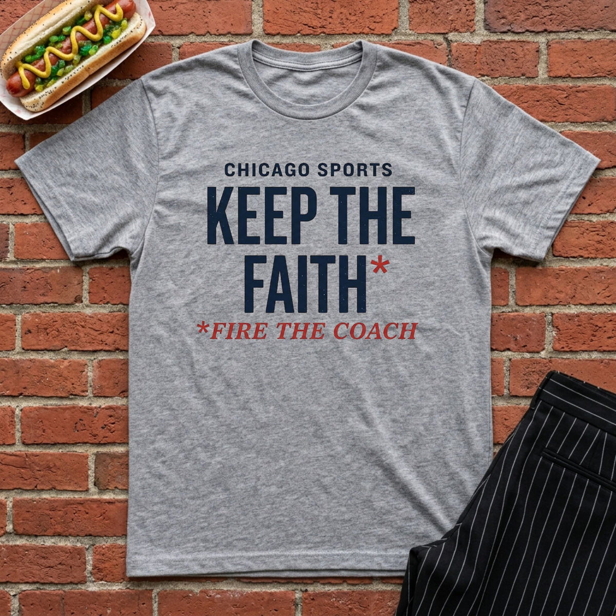 Keep The Faith (Fire The Coach) Tee