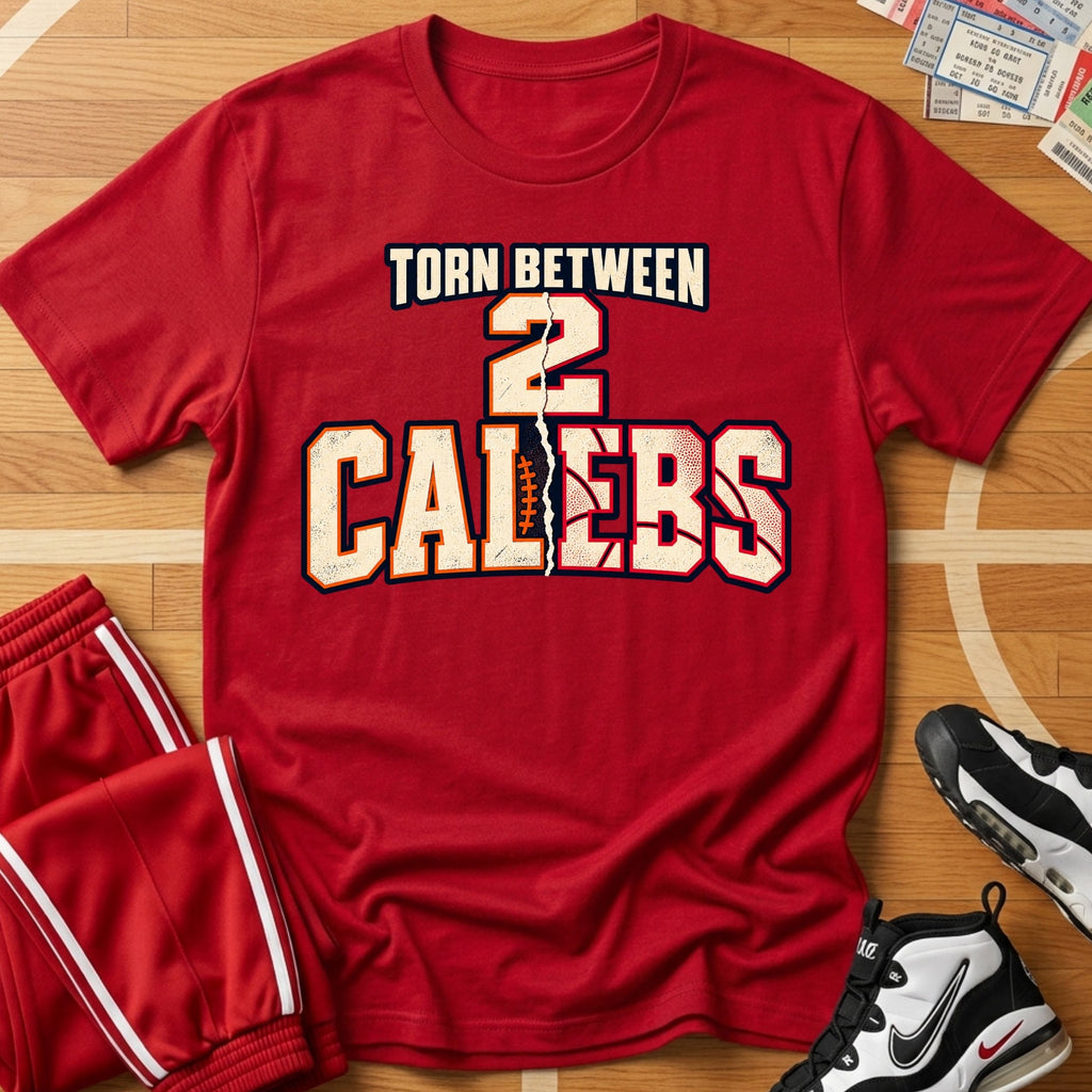 Torn Between 2 Calebs Tee