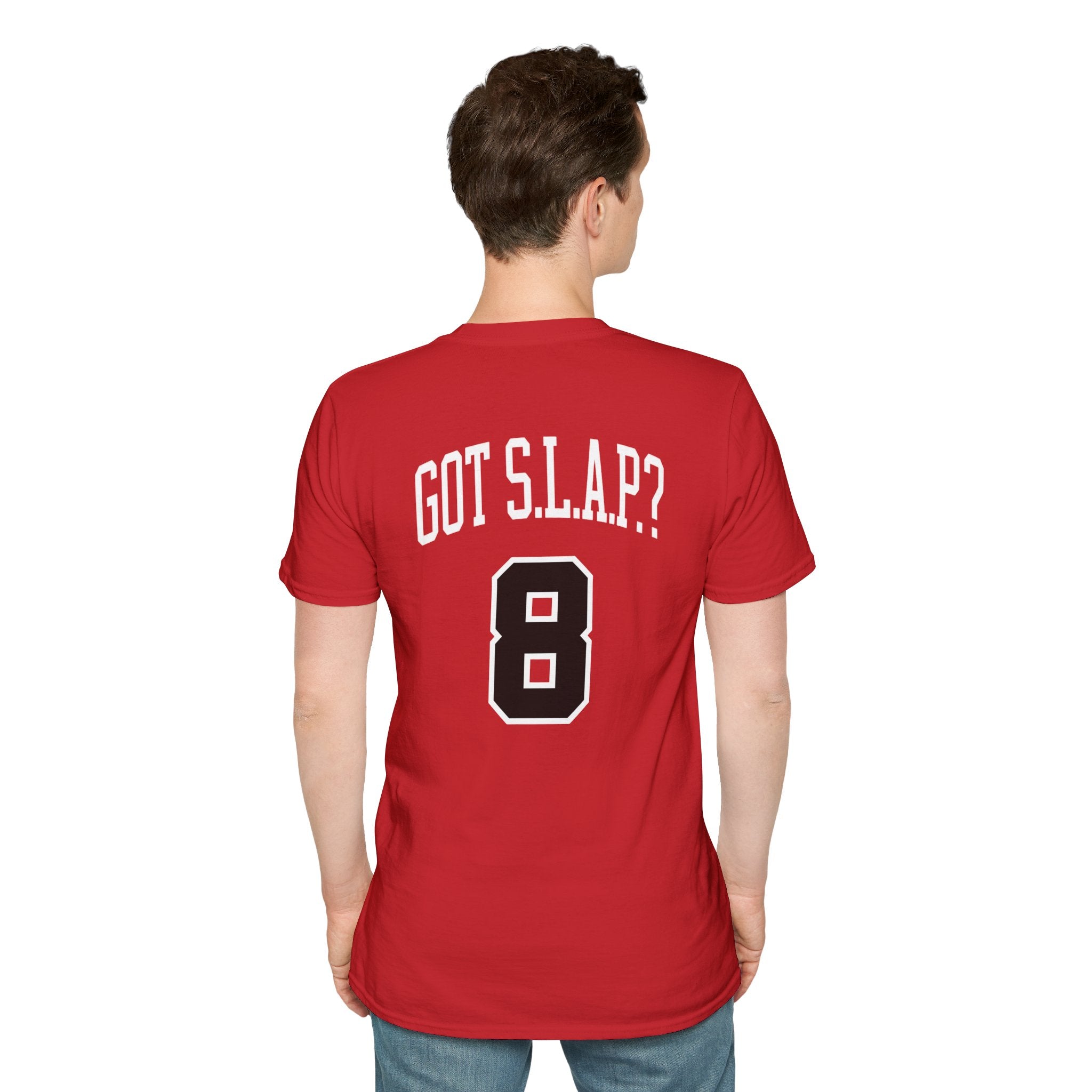 SLAPS 8 Tee - Vintage Athletic Graphic T-Shirt