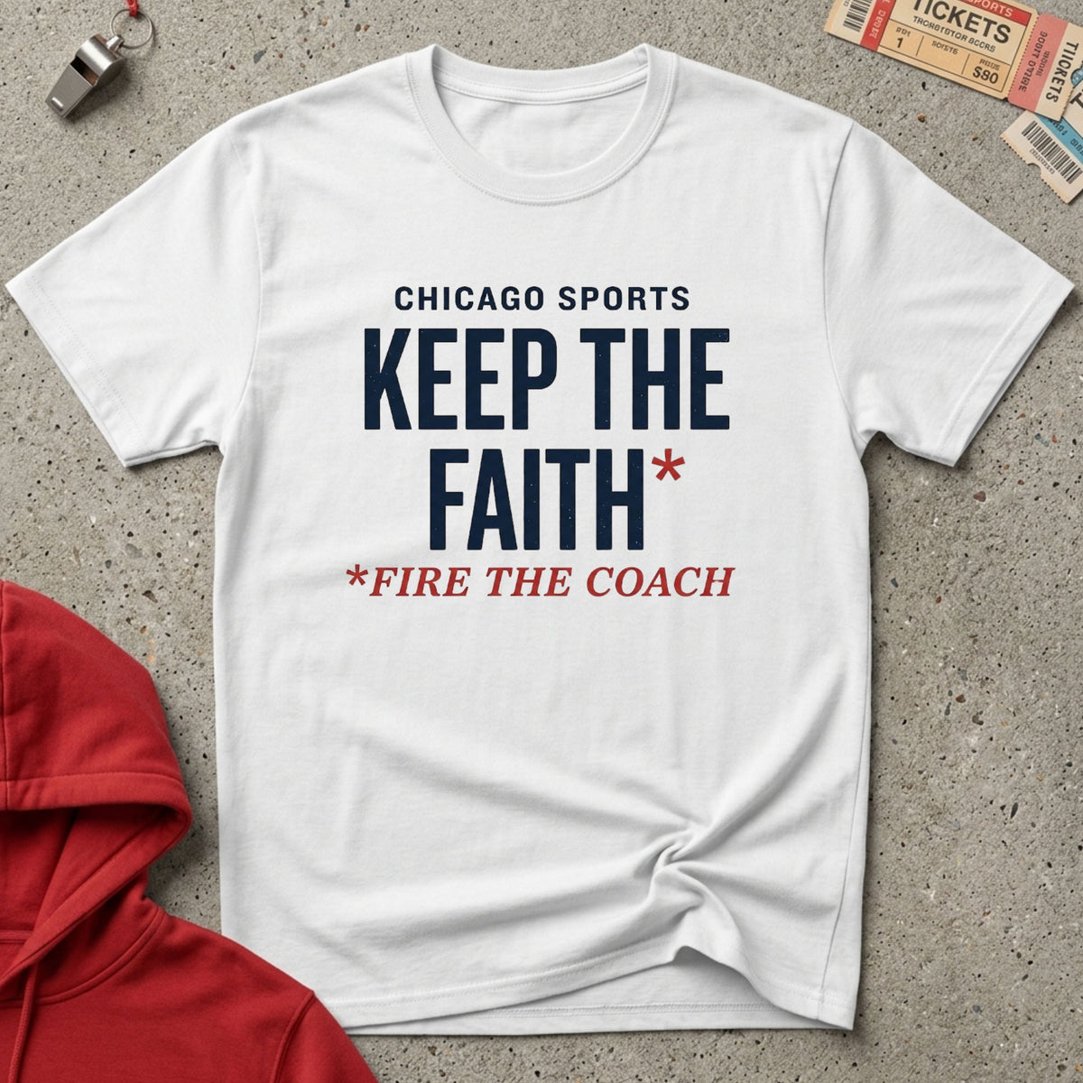 Keep The Faith (Fire The Coach) Tee