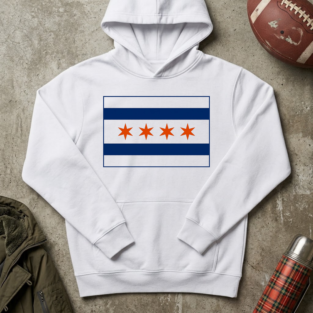 Chicago Monsters Flag Hoodie
