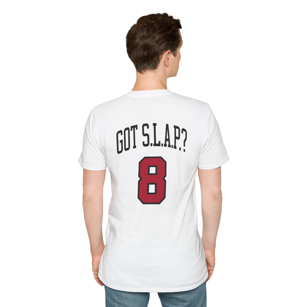 SLAPS 8 Tee - Vintage Athletic Graphic T-Shirt