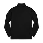 ZAD Embroidered Black Quarter-Zip Pullover — Lightweight adidas® Performance Top