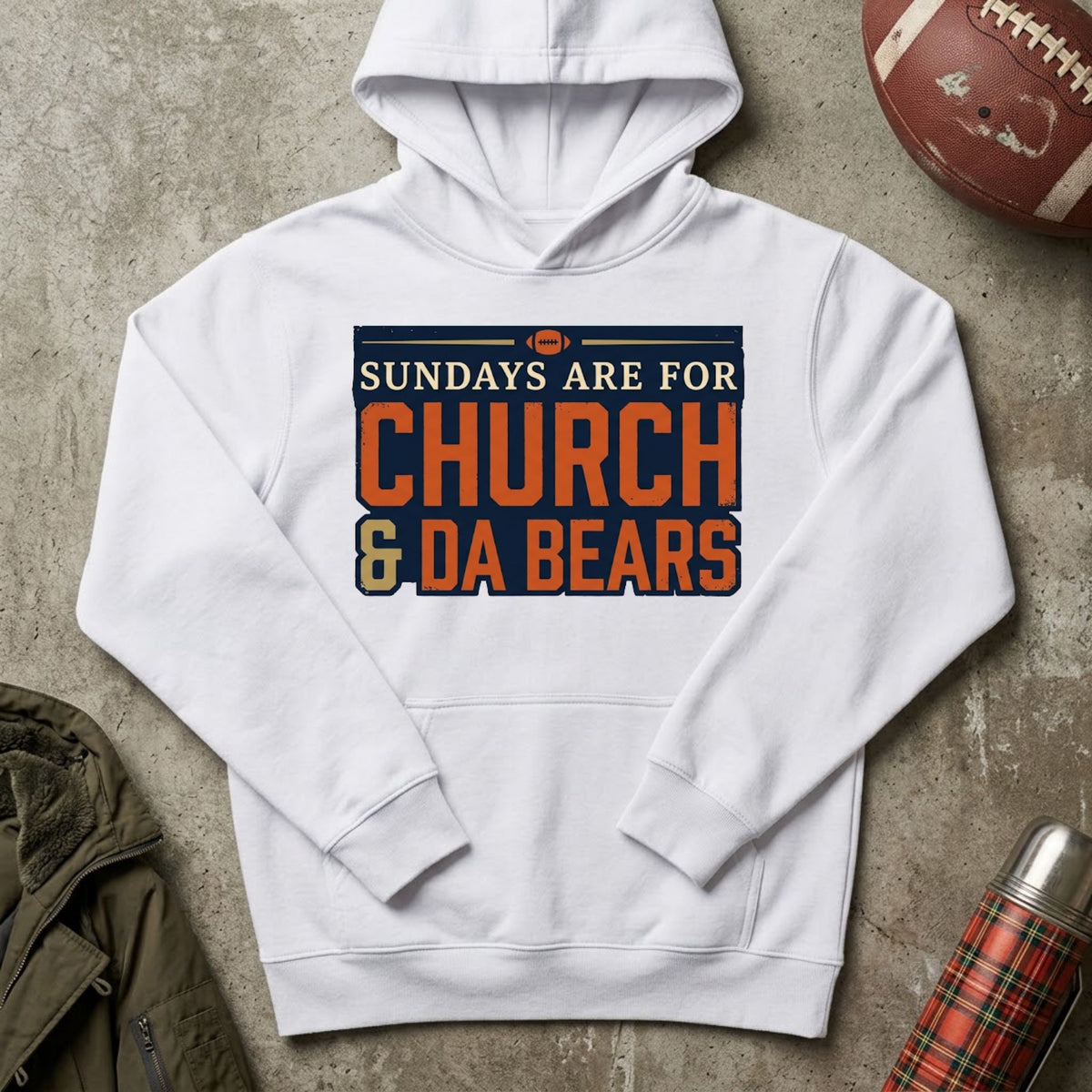 Sundays For Church & Bears Hoodie