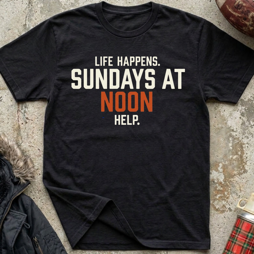 Sundays at Noon Help Tee