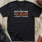 Backyard BBQ & Da Bears Tee