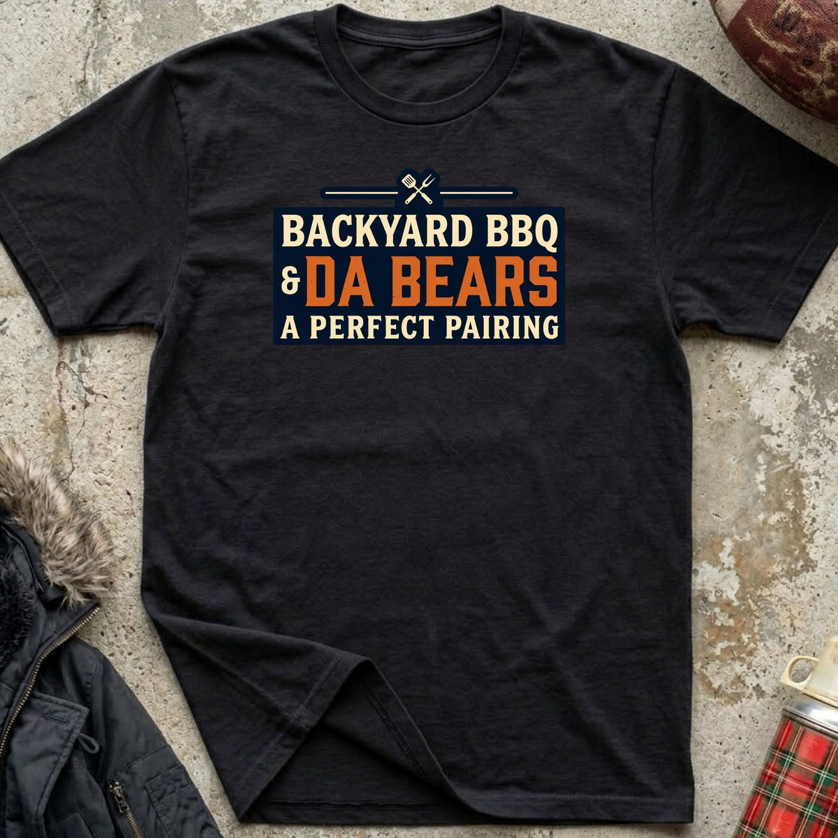 Backyard BBQ & Da Bears Tee