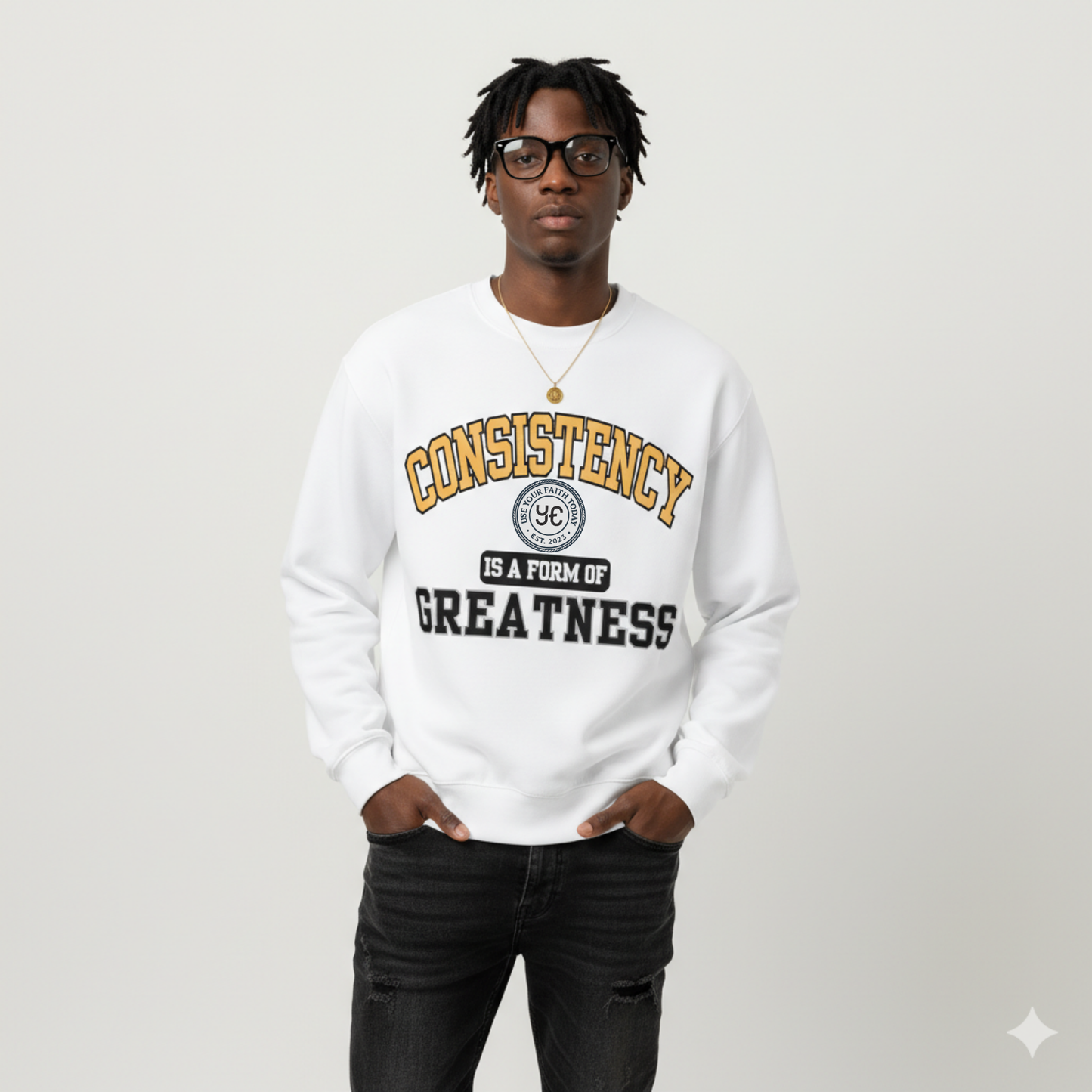'Consistency U.' Sweatshirt