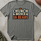 Church & Brunch & Da Bears Tee