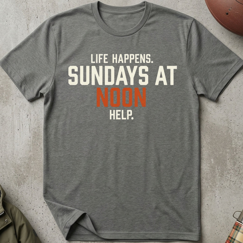 Sundays at Noon Help Tee