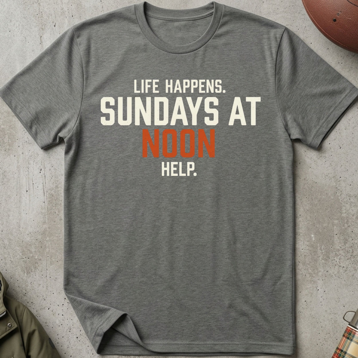 Sundays at Noon Help Tee