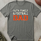 Faith, Family, Football Dad Tee