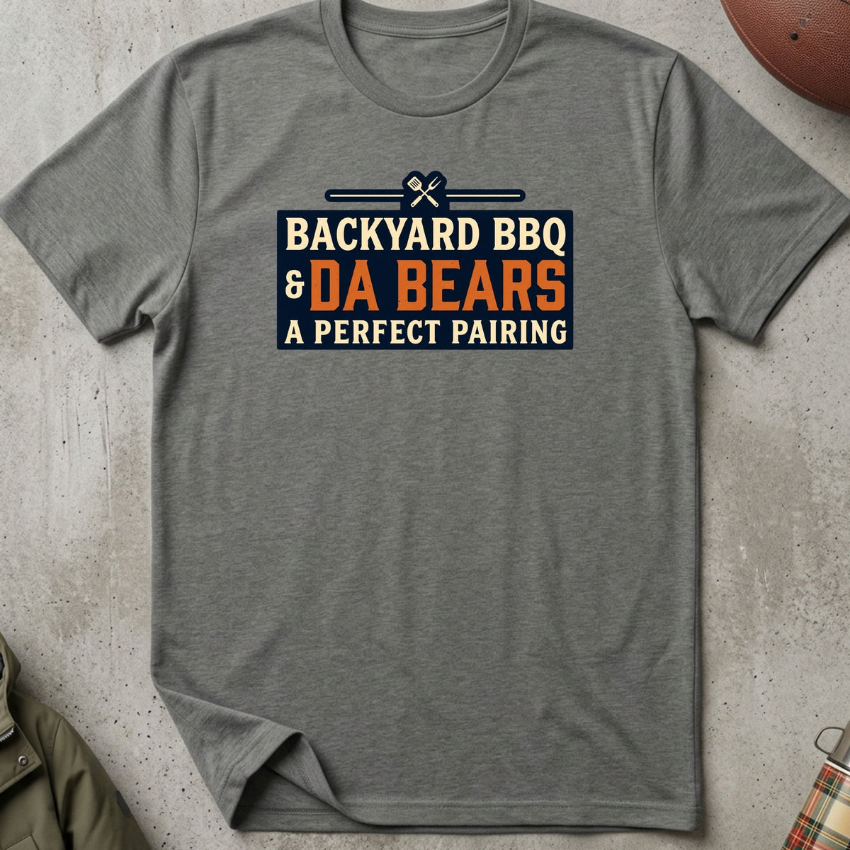 Backyard BBQ & Da Bears Tee