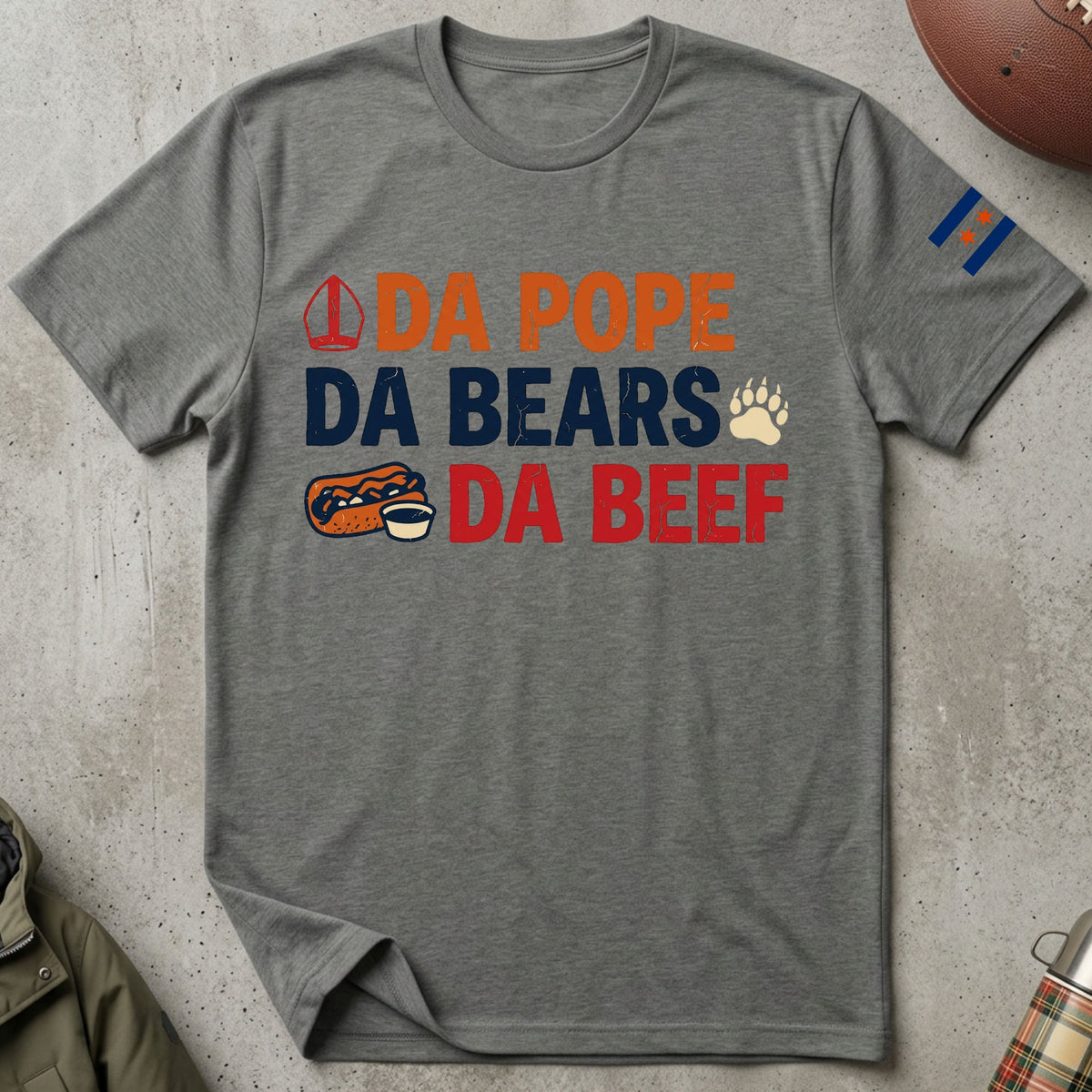 Da Pope/Bears/Beef Tee