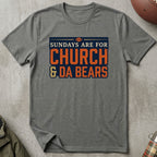 Sundays For Church & Bears Tee
