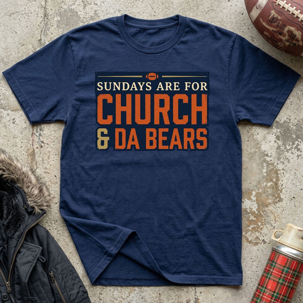 Sundays For Church & Bears Tee