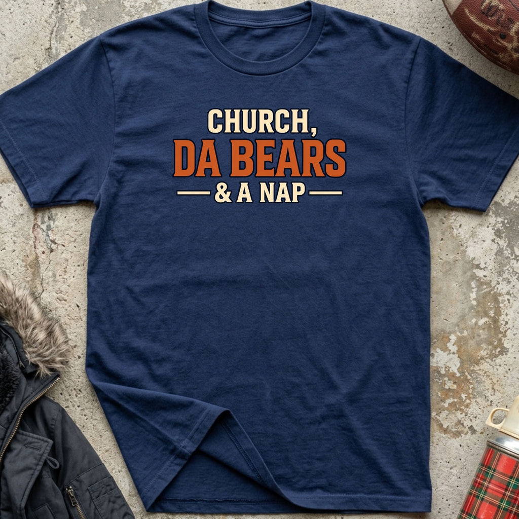 Church, Da Bears, and a Nap Tee