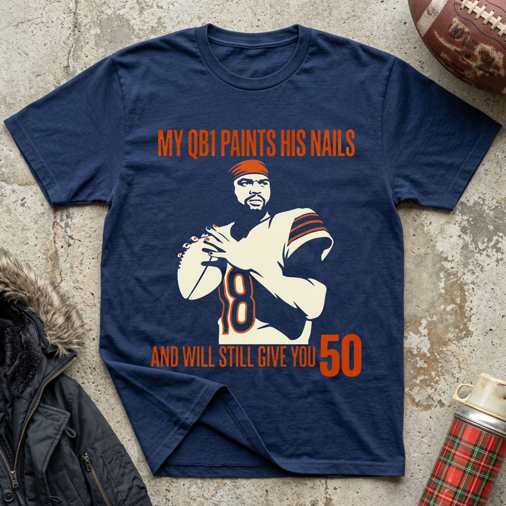 QB1 Paints His Nails Tee