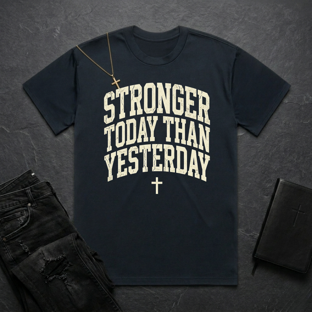 Stronger Today Athletic BoxTee