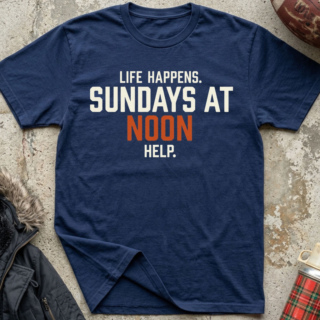 Sundays at Noon Help Tee