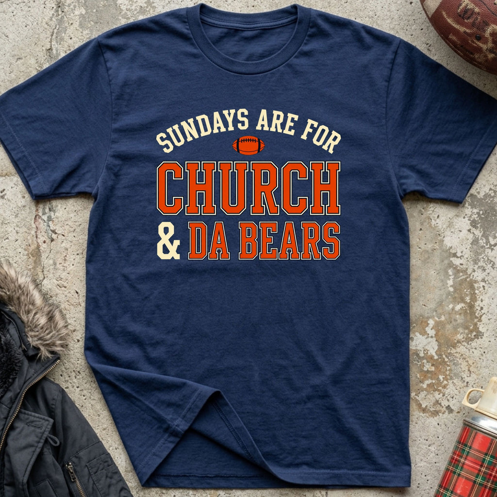 Sundays For Church & Bears 2 Tee