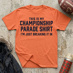 Championship Parade Tee