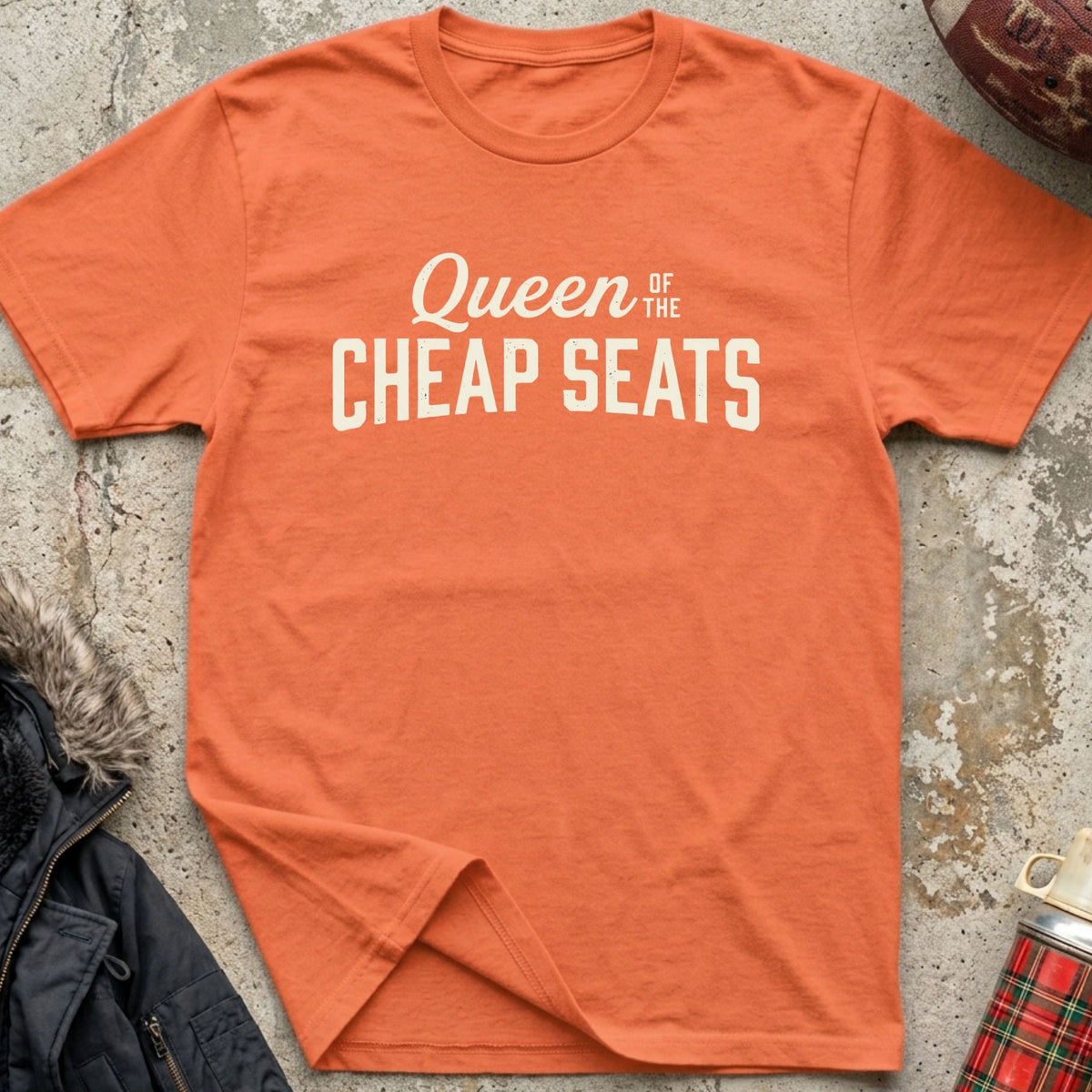 Queen of the Cheap Seats Tee
