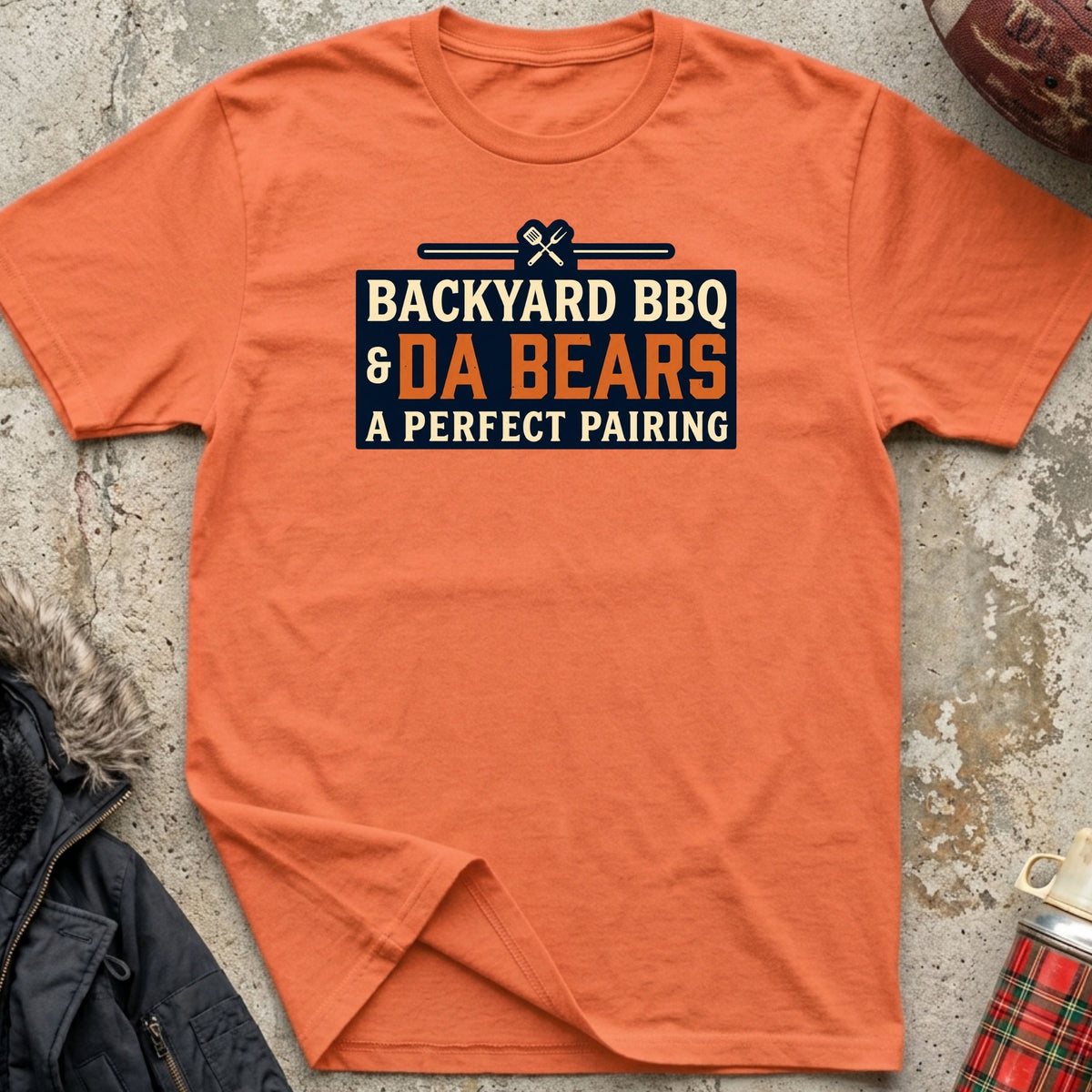 Backyard BBQ & Da Bears Tee
