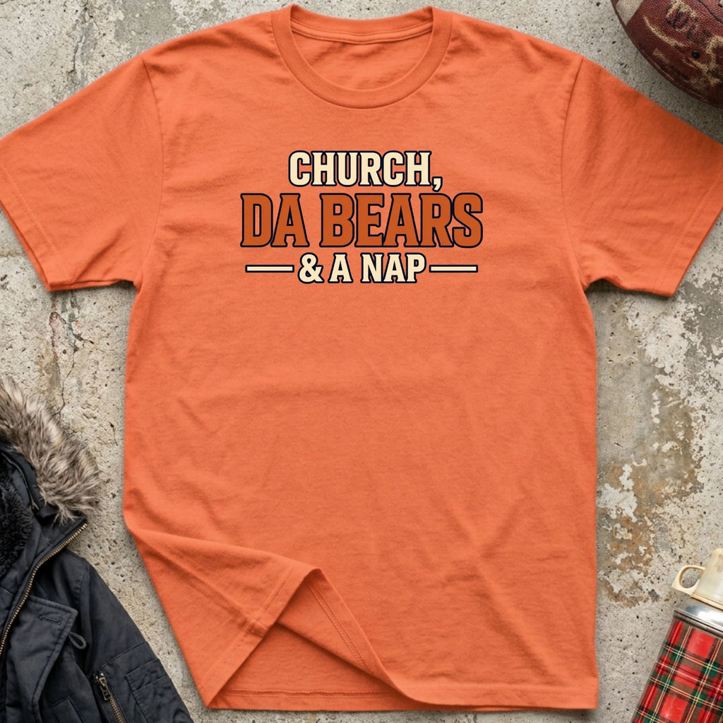 Church, Da Bears, and a Nap Tee