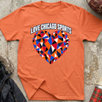 Love Chicago Sports Mosaic Tee