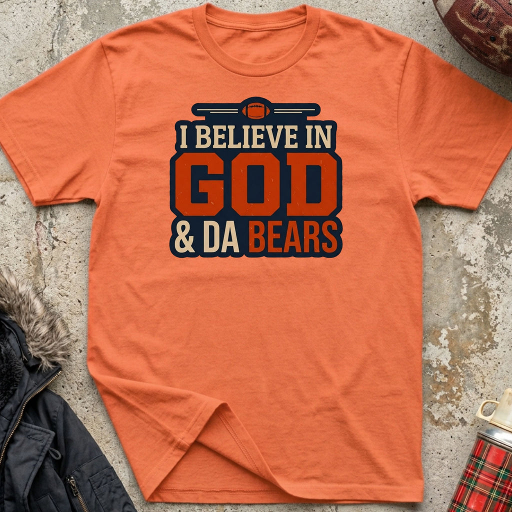 I Believe In God & Da Bears Tee
