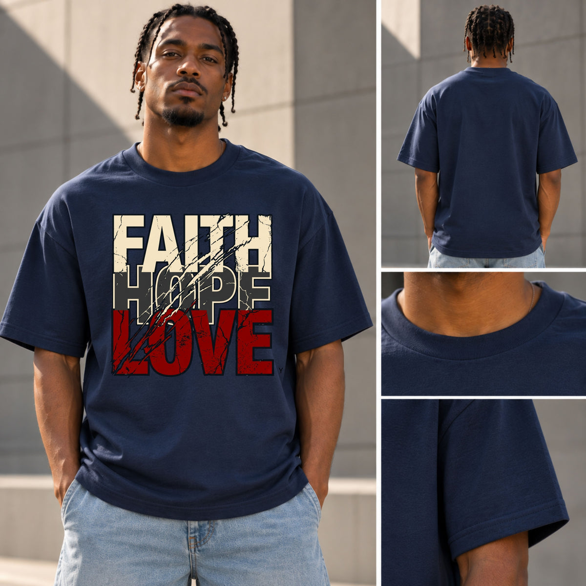 Faith, Hope & Love BoxTee