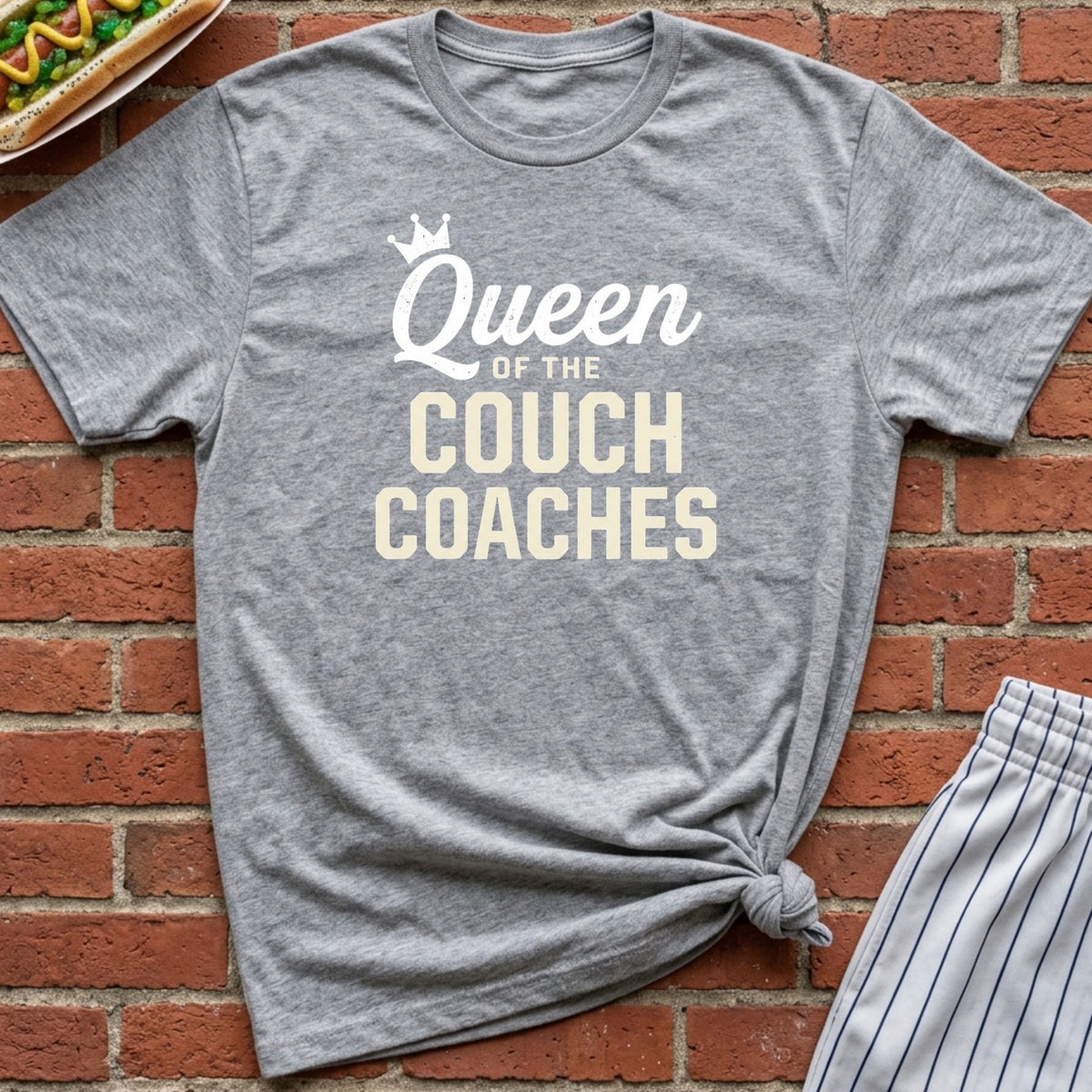 Queen of the Couch Coaches Tee